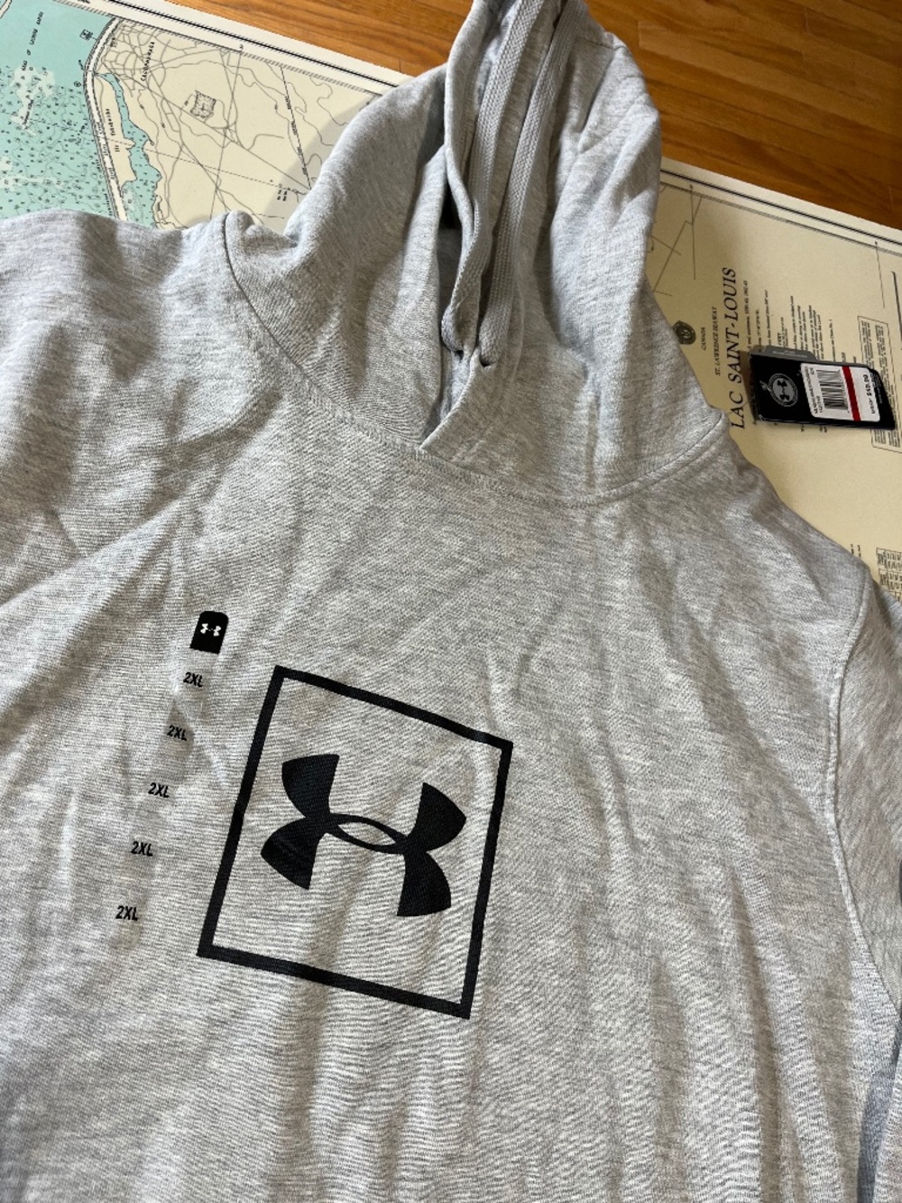 Under Armour Grey Hoodie NWT
